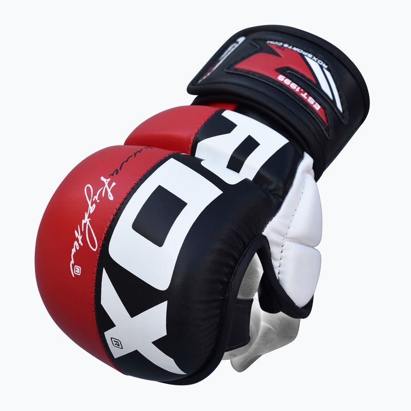 RDX Grappling Handschuh REX T6 Plus rot 2