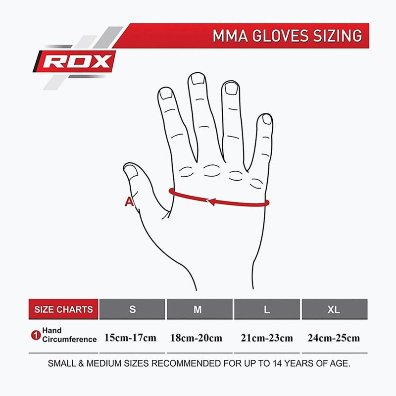 RDX Grappling Handschuh REX T6 Plus rot 6