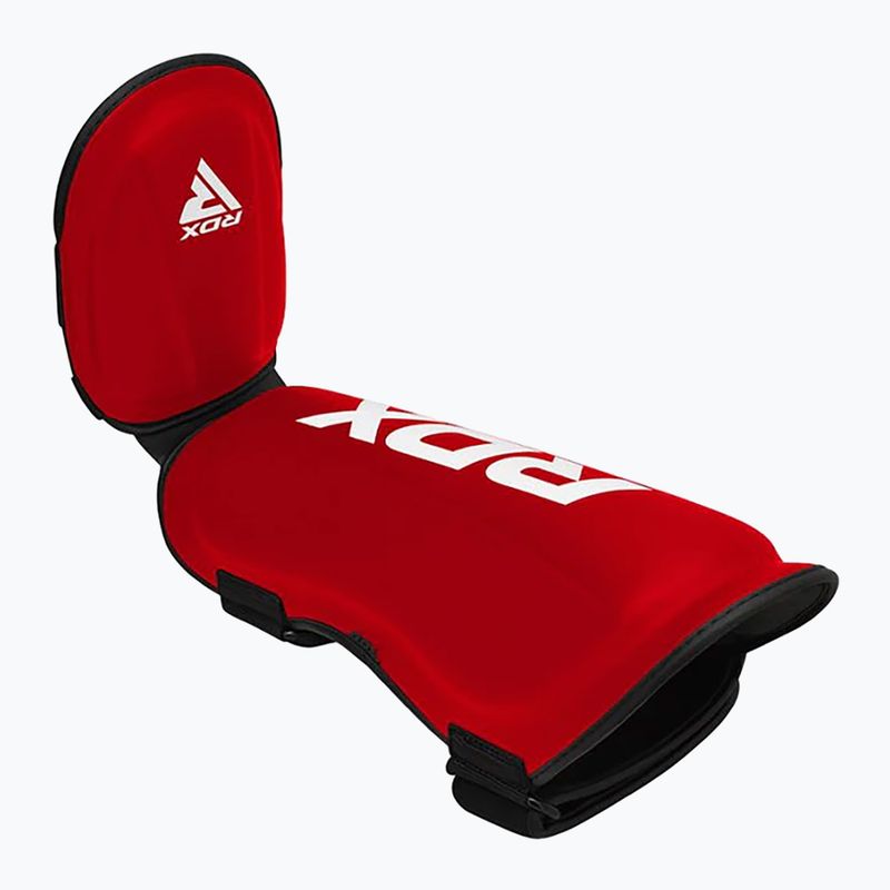 Schienbeinschoner mit Spannschutz RDX T1 Shin Instep Molded King red/white 5