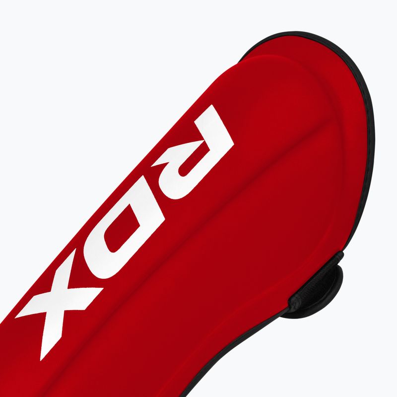 RDX T1 Shin Instep Guards Schienbein- und Fußschützer rot/weiss 5