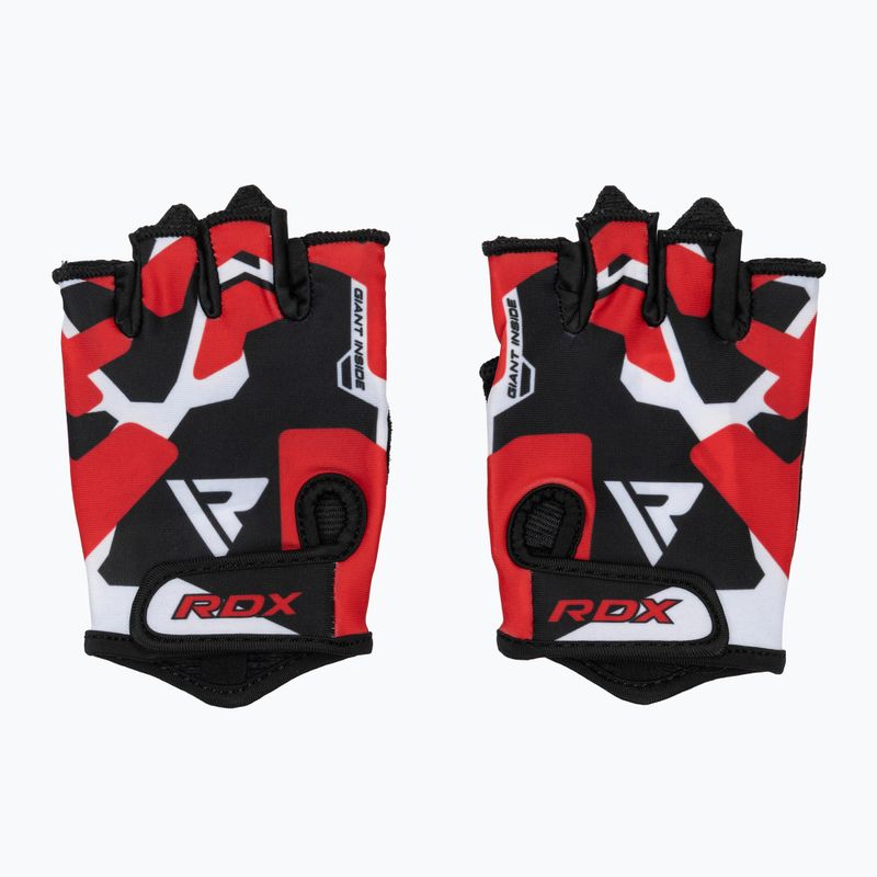 RDX Sumblimation Trainingshandschuhe F6 rot 2