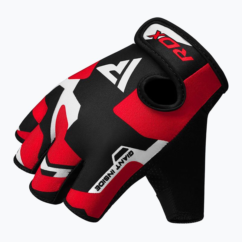 RDX Sumblimation Trainingshandschuhe F6 rot 3