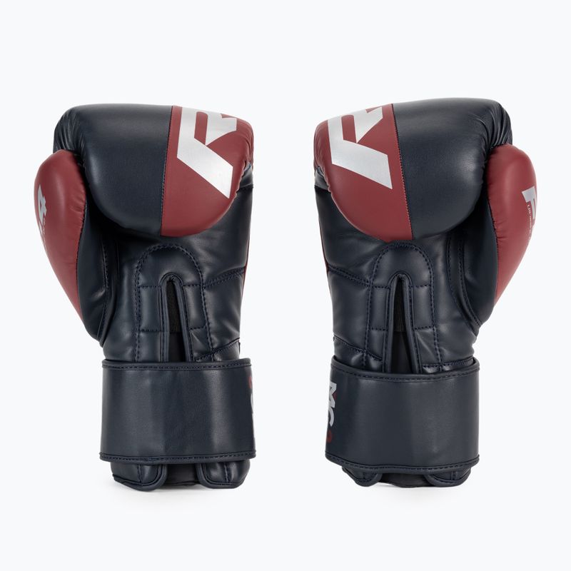 Boxhandschuhe RDX REX F4 schwarz-rot BGR-F4MU-1OZ 3