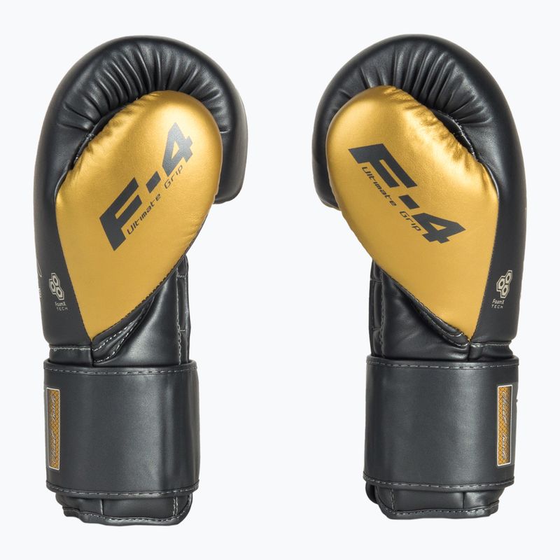 Boxhandschuhe RDX Rex F4 schwarz-gold BGR-F4GL- 4