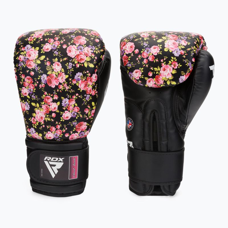 Boxhandschuhe RDX FL-5 schwarz-rosa BGR-FL5B 3