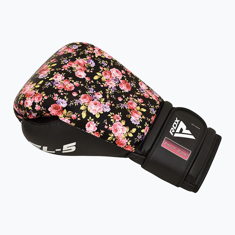 Boxhandschuhe RDX FL-5 schwarz-rosa BGR-FL5B 8