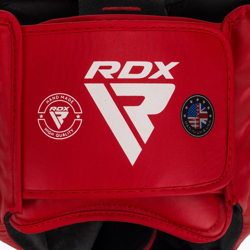 Boxhelm RDX Boxing Head Guard AS1 red 5