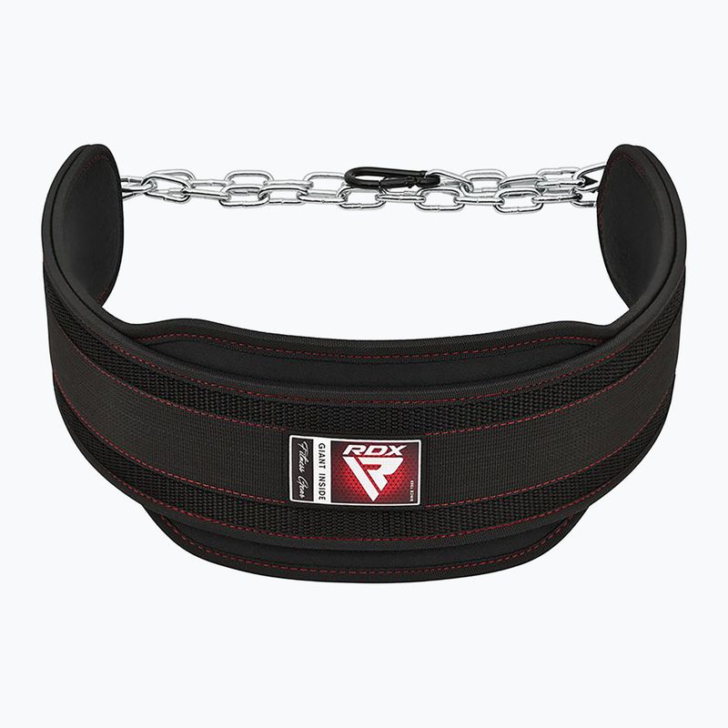 Gewichthebengürtel RDX Pro Dipping Belt 2 Layer schwarz WDB-T7B 2