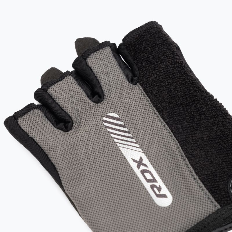 RDX Gym Workout Handschuhe W1 grau 5
