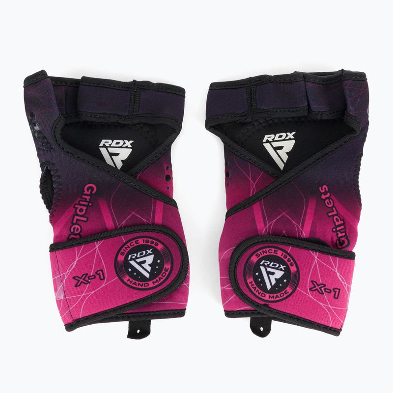 RDX Gewichtheben X1 lange Riemen Workout Handschuhe WGN-X1P 2