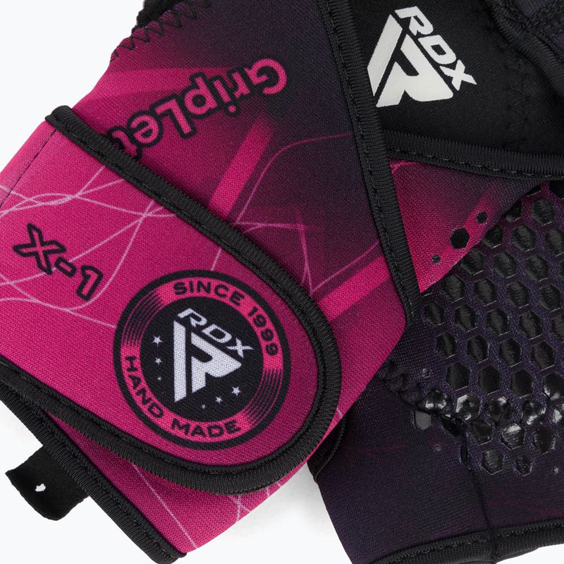 RDX Gewichtheben X1 lange Riemen Workout Handschuhe WGN-X1P 5