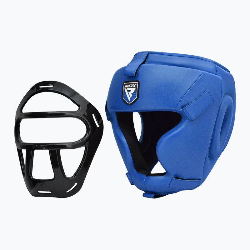 Boxerhelm RDX Guard Grill T1 blau 6