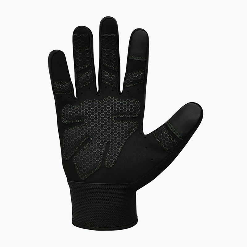 Trainingshandschuhe RDX W1F Full Finger army grün