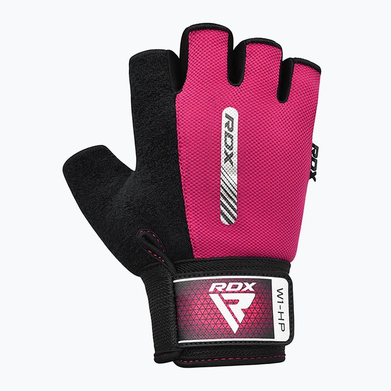 RDX Gym Workout Handschuhe W1 rosa 2