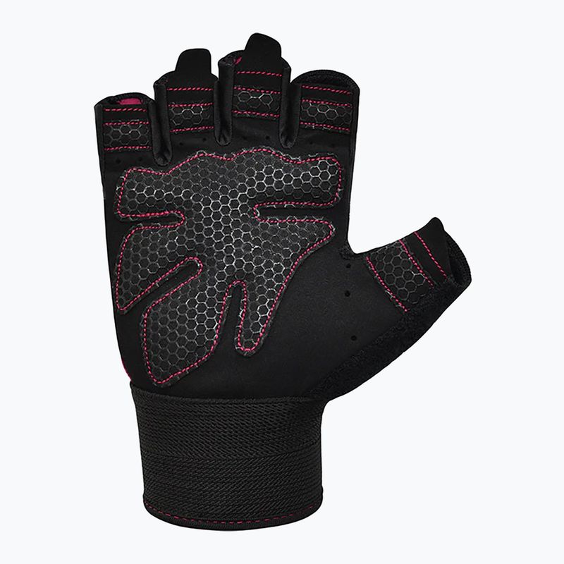 RDX Gym Workout Handschuhe W1 rosa 3