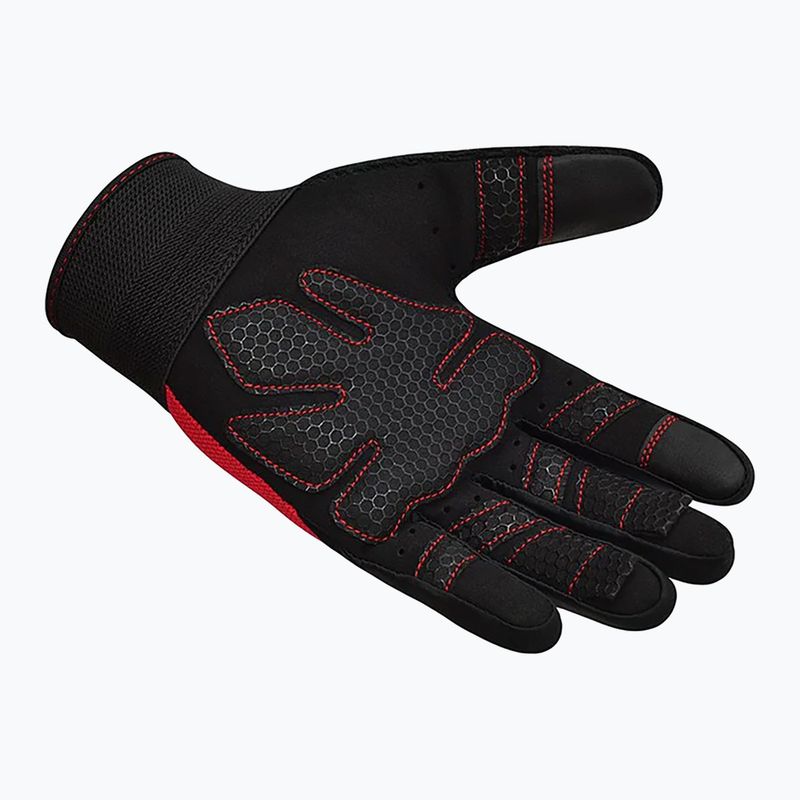 Trainingshandschuhe RDX W1F Full Finger red 3
