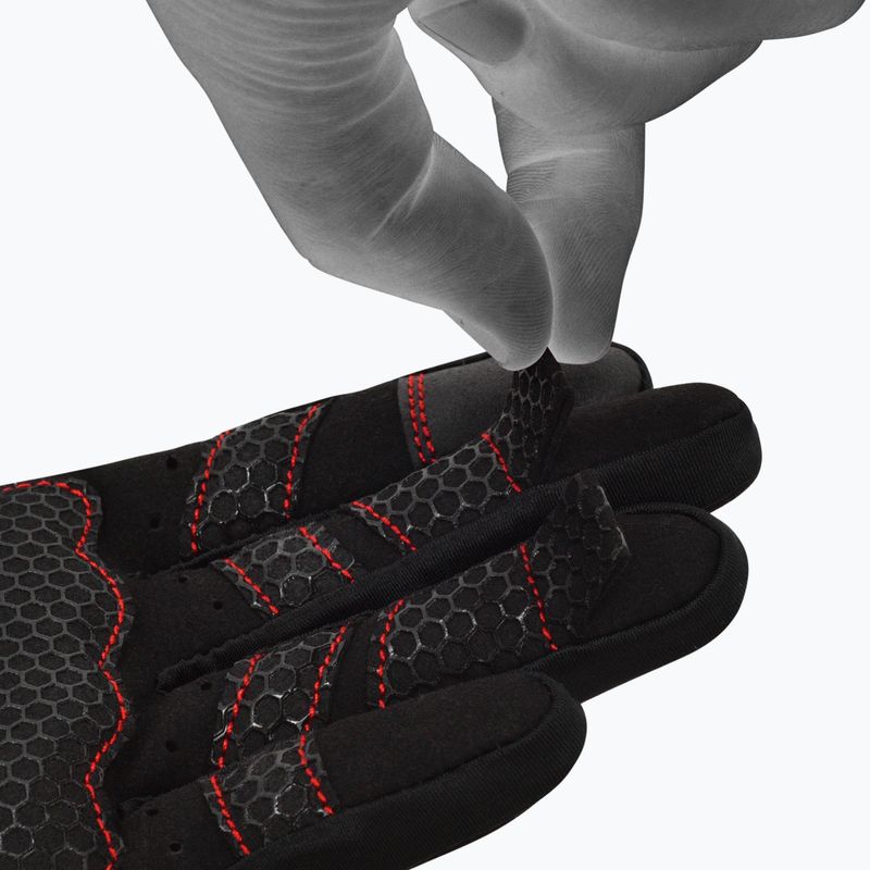 RDX W1F Full Finger Trainingshandschuhe rot 7