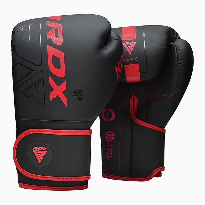 RDX F6 Junior Boxsack + Boxhandschuhe matte rot 2