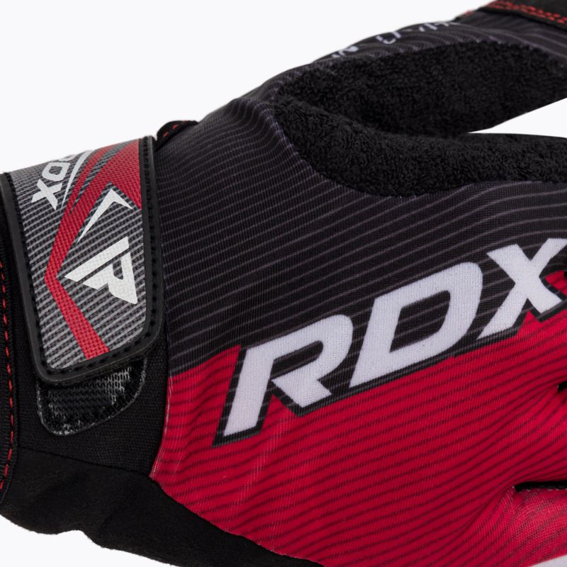 RDX Sublimation Trainingshandschuhe schwarz-rot WGS-F43RP