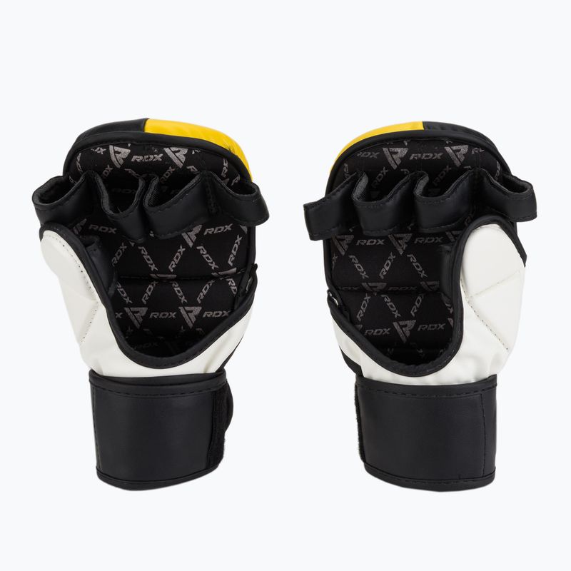 RDX T6 schwarz/gelbe Grappling-Handschuhe GGR-T6Y 2
