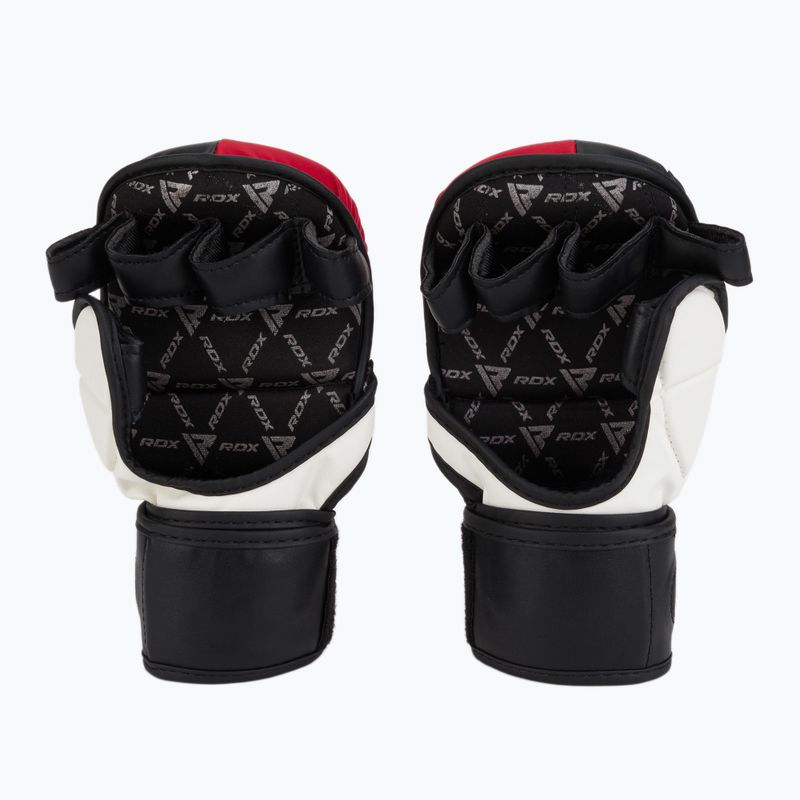 RDX T6 Grappling-Handschuhe schwarz-rot GGR-T6R 2