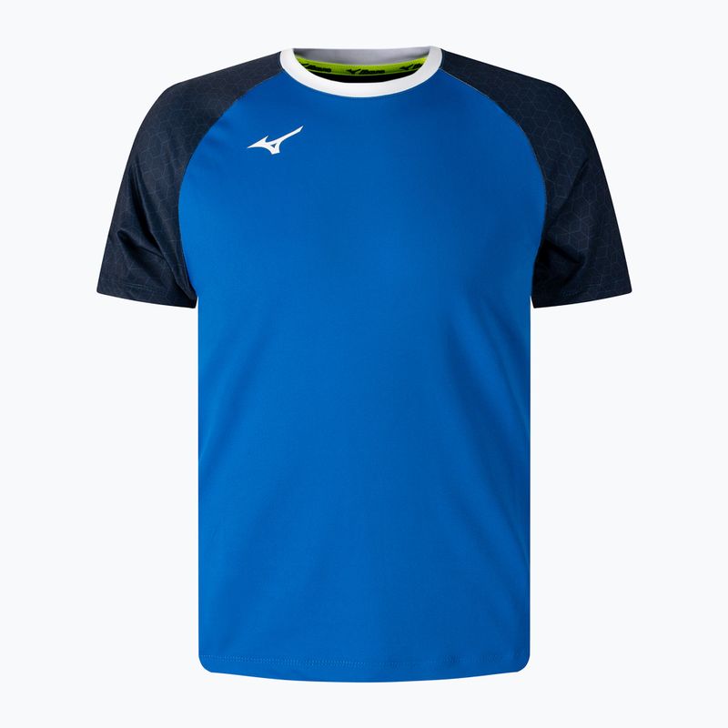 Herren Mizuno Premium High-Kyu Match Shirt blau V2EA700222