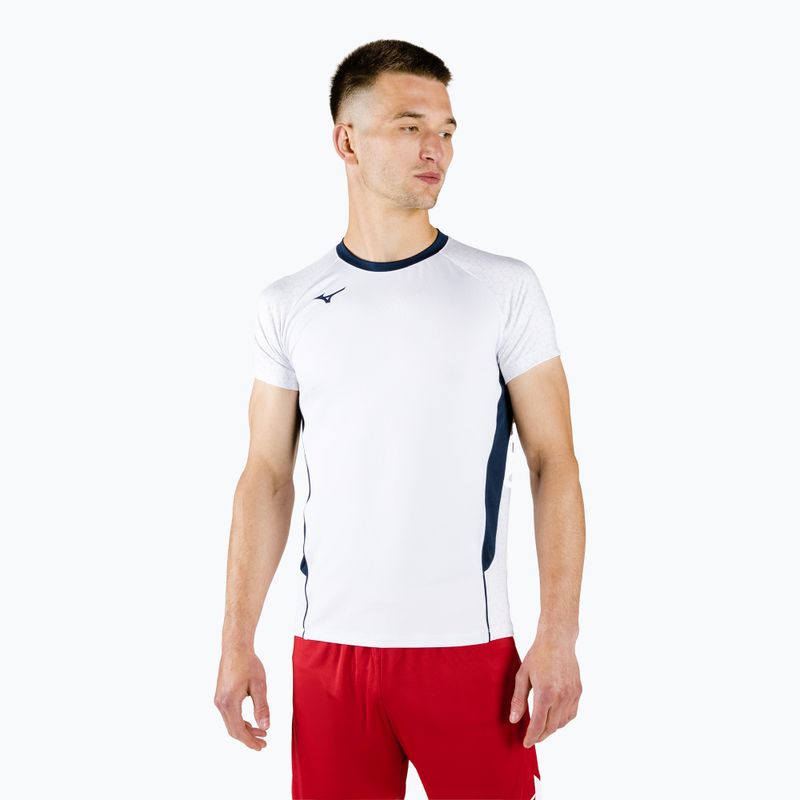 Herren Mizuno Premium High-Kyu Match Shirt weiß V2EA700271