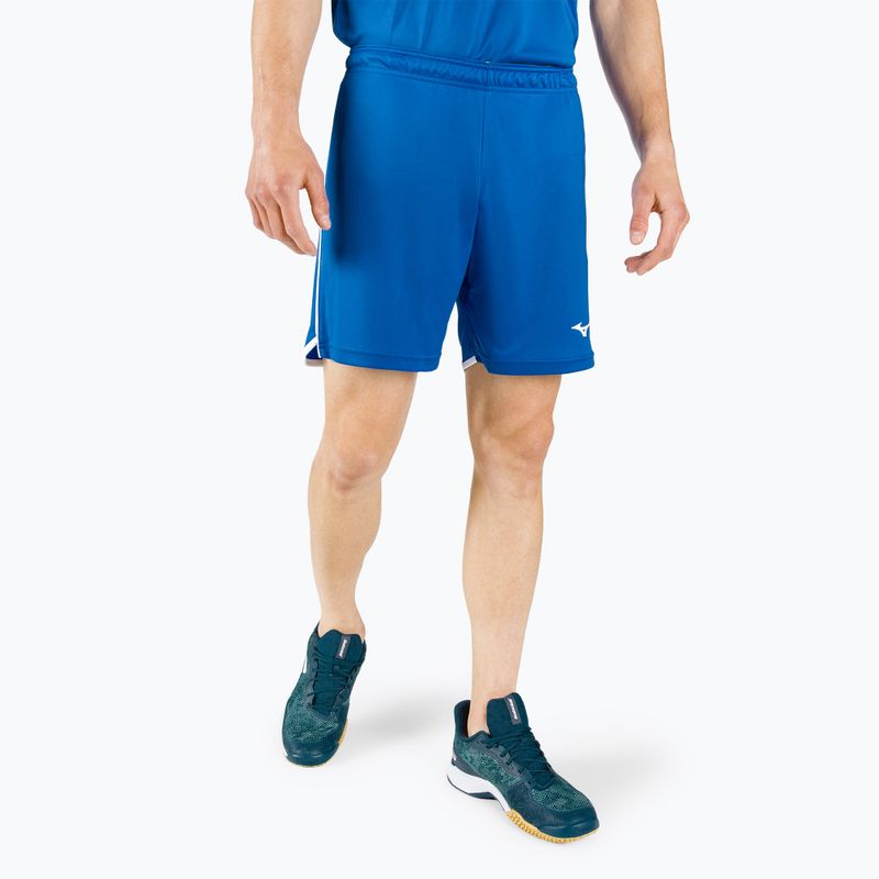 Herren Trainingsshorts Mizuno High-Kyu blau V2EB700122