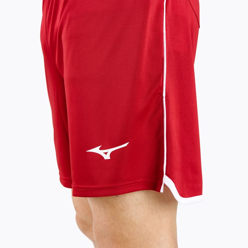 Herren Mizuno High-Kyu Trainingsshorts rot V2EB700162 4