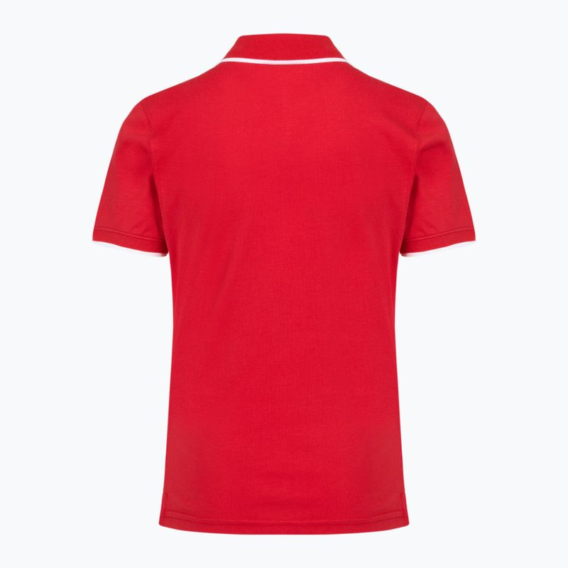 Kinder-Shirt Mizuno Polo red/white 2