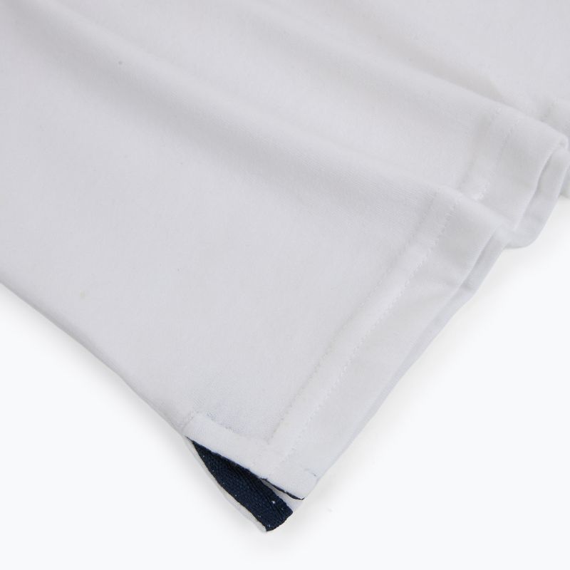 Kinder-Shirt Mizuno Polo white/navy 4
