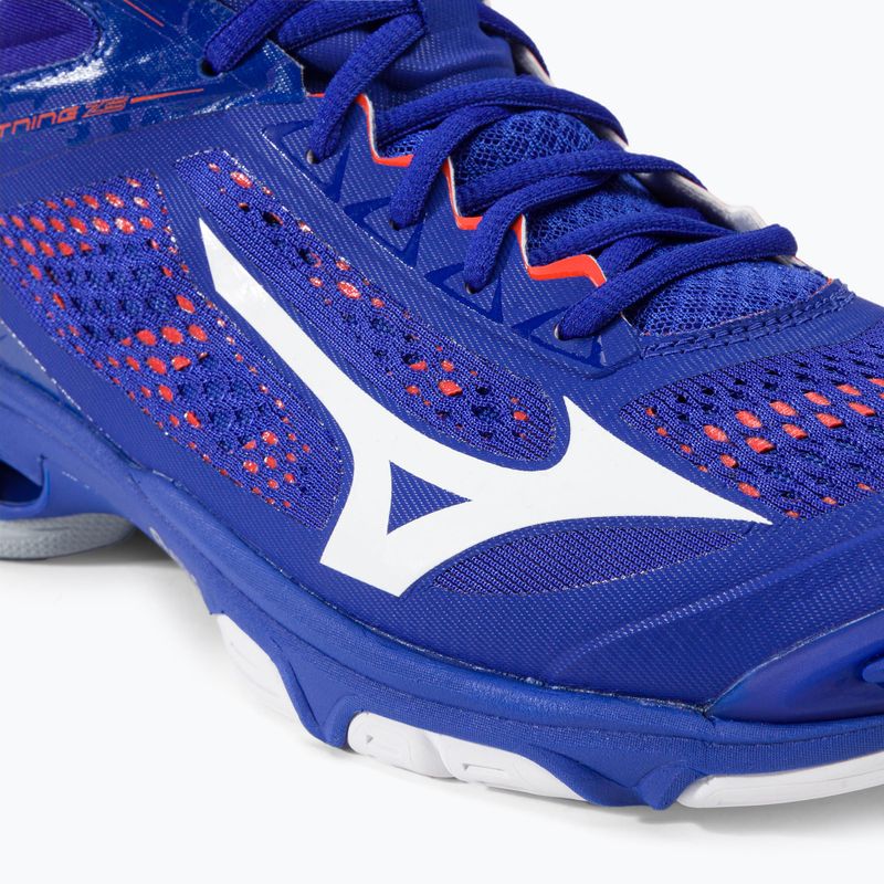 Herren Volleyballschuhe Mizuno Wave Lightning Z5 Mid blau V1GA190500 7