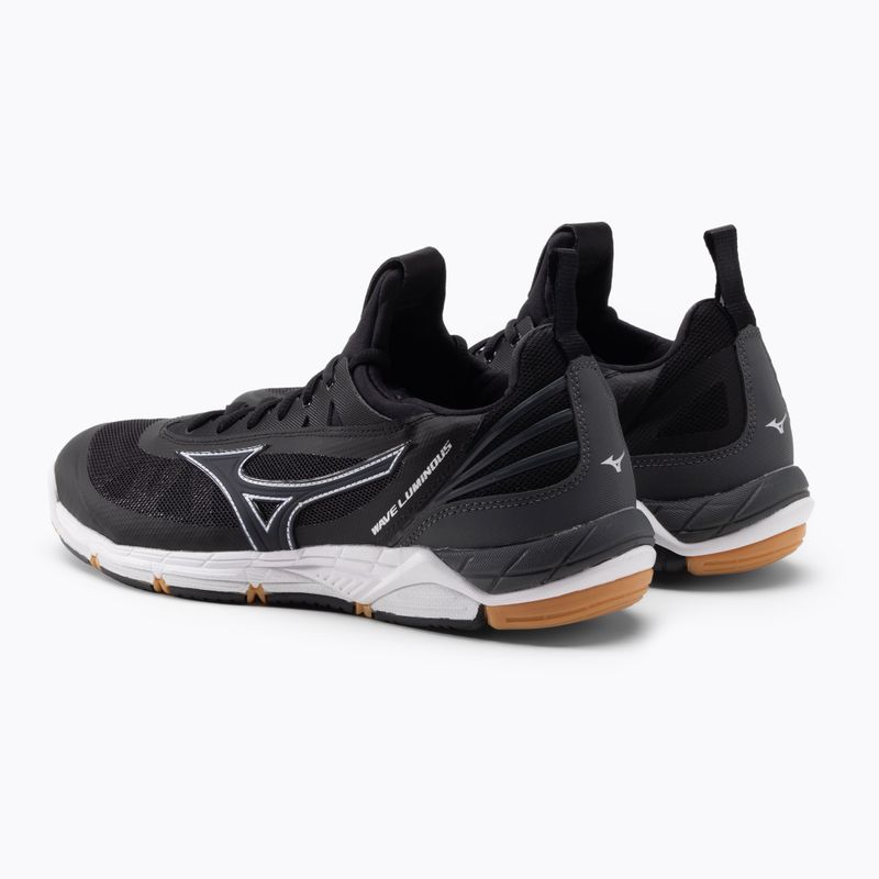 Herren Volleyballschuhe Mizuno Wave Luminous schwarz V1GA182010 3