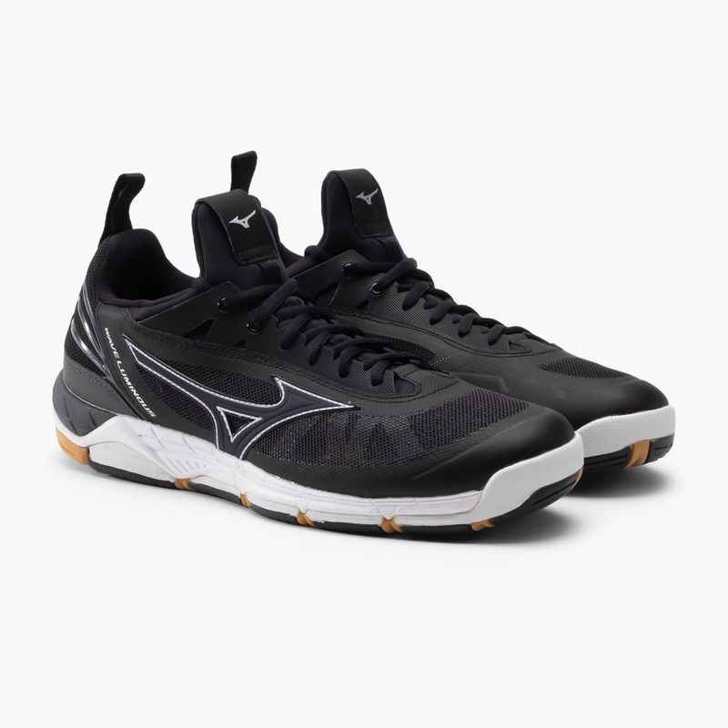 Herren Volleyballschuhe Mizuno Wave Luminous schwarz V1GA182010 6