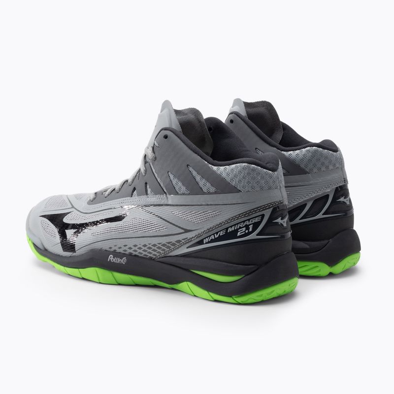 Herren Volleyballschuhe Mizuno Wave Mirage 2.1 Mid grün X1GA187037 3