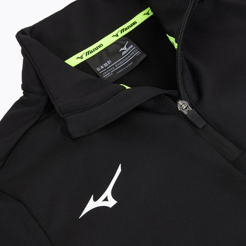 Kinder Fleecejacke Mizuno Shizuoka Tech Fleece whitenavy 3
