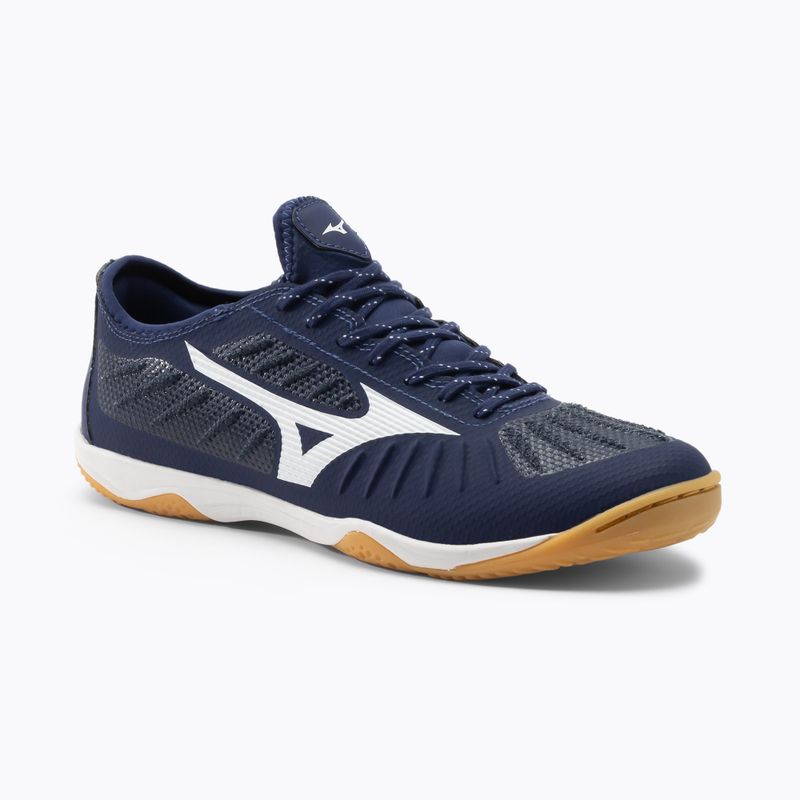 Mizuno Rebula Sala Elite IN Herren Fußballschuhe navy blau Q1GA202001