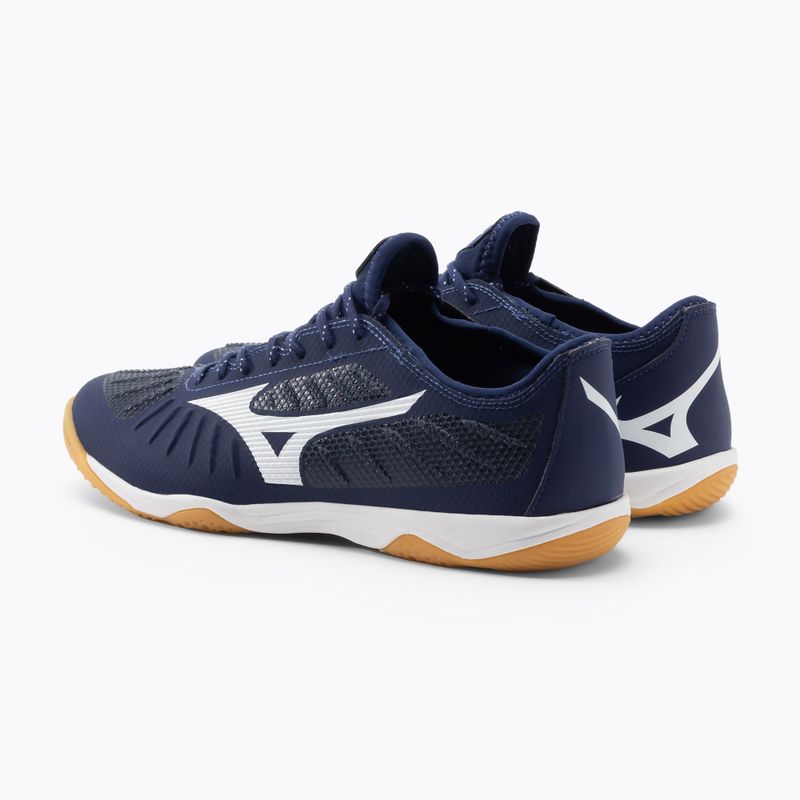 Mizuno Rebula Sala Elite IN Herren Fußballschuhe navy blau Q1GA202001 3