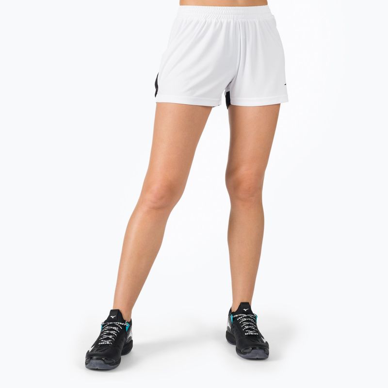 Damen Trainingsshorts Mizuno Premium Handball weiß X2FB0C0201