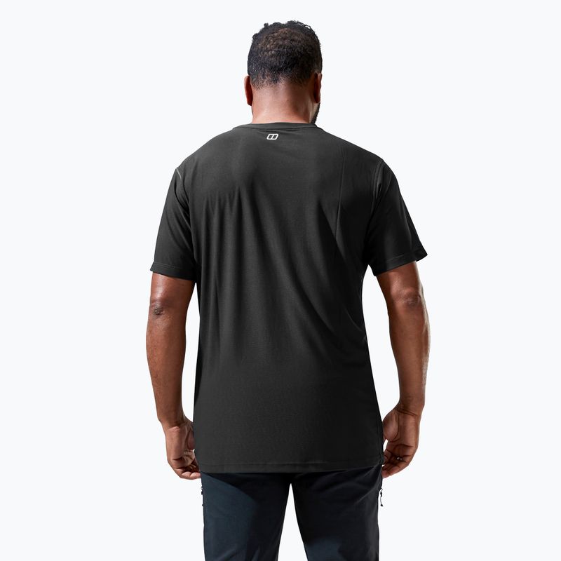 Herren Berghaus 24/7 Tech Basecrewss T-shirt schwarz/schwarz
