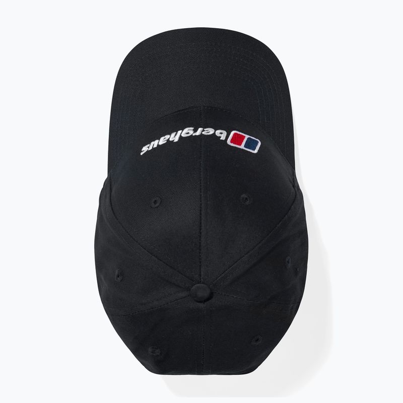 Berghaus Logo Recognition Baseballkappe schwarz/schwarz 2