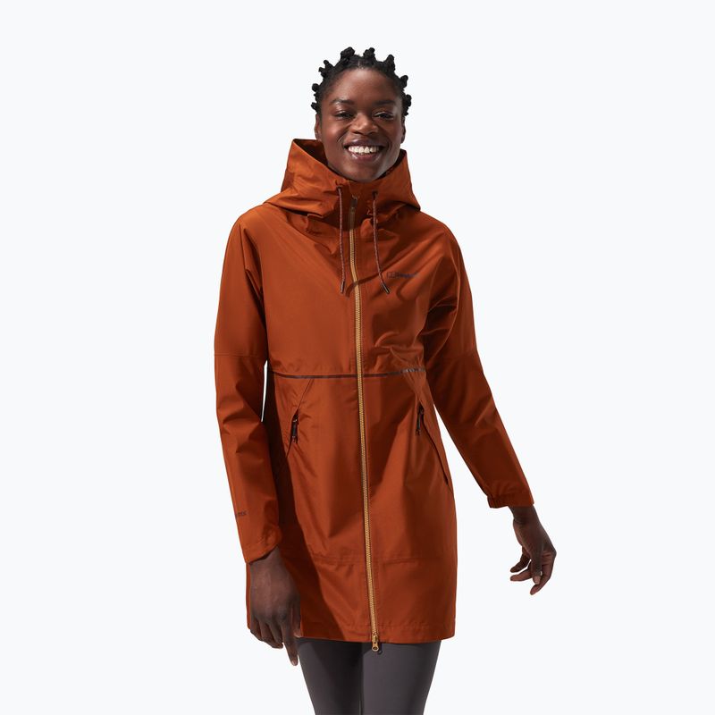 Women's mackintosh Berghaus Rothley Shell caramel cafe