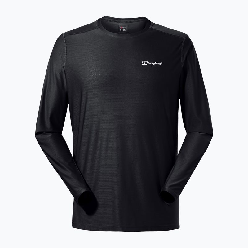 Herren Berghaus 24/7 Basecrew Longsleeve schwarz/schwarz