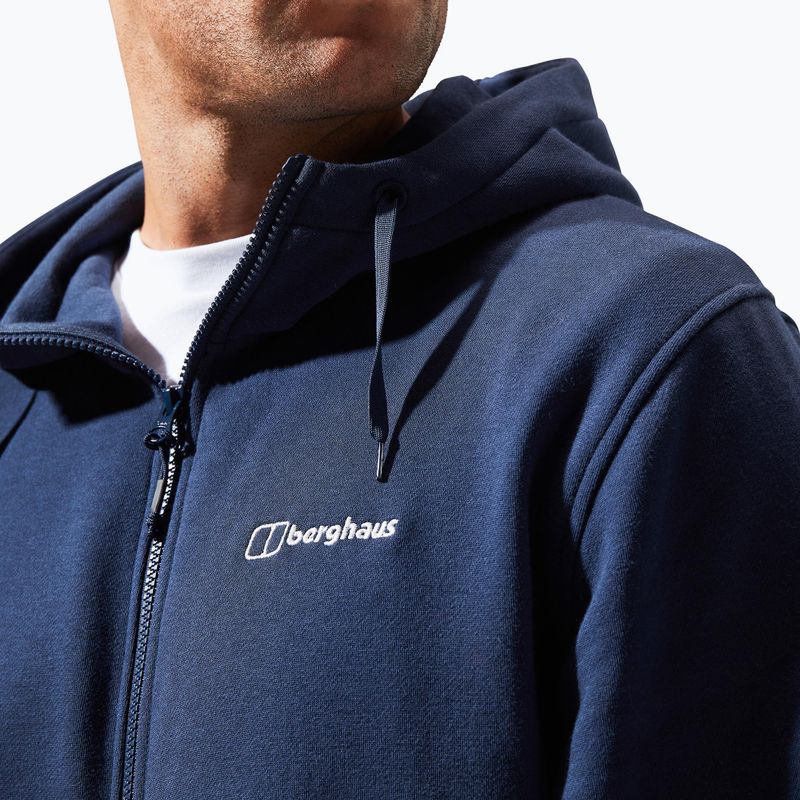 Herren Berghaus Logo Full Zip Sweatshirt dusk 6