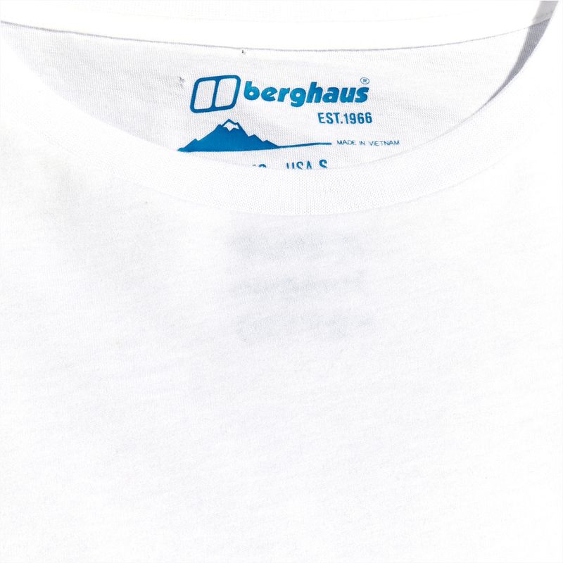 Damen-Langarmshirt Berghaus Linear Landscape reinweiß