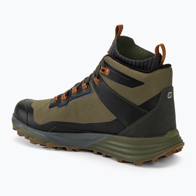 Herren Wanderschuhe Berghaus Vc22 Mid GTX dunkelbraun/dunkelgrün 3