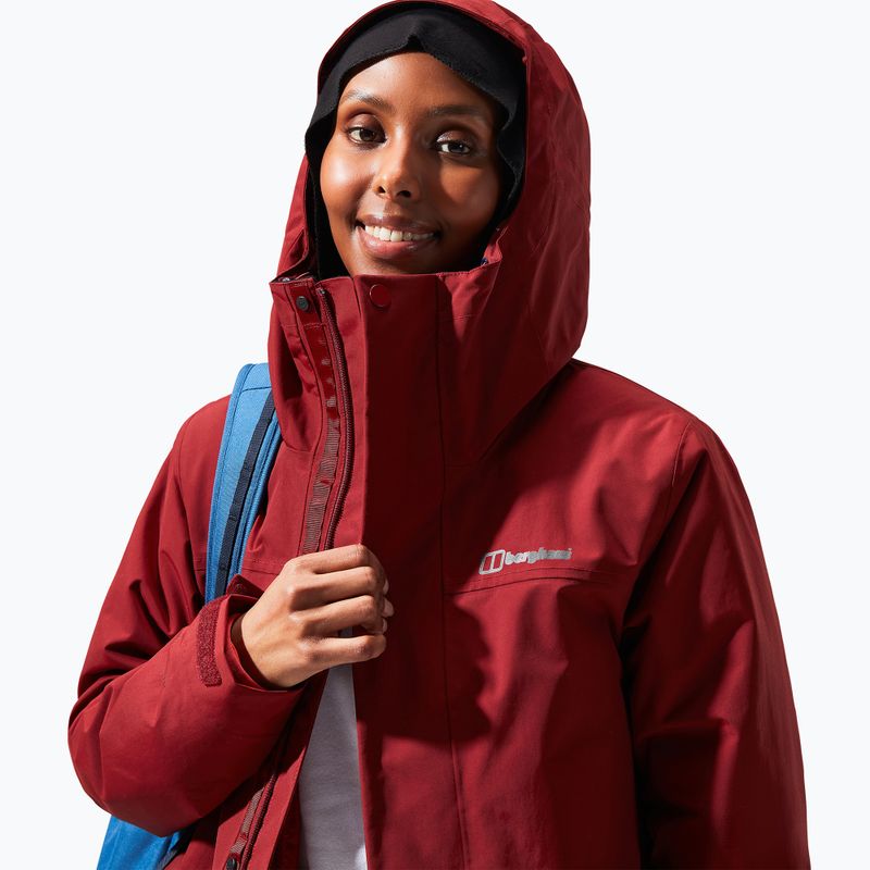 Frauen Berghaus Monic Gemini 3In1 Jacke syrah 9