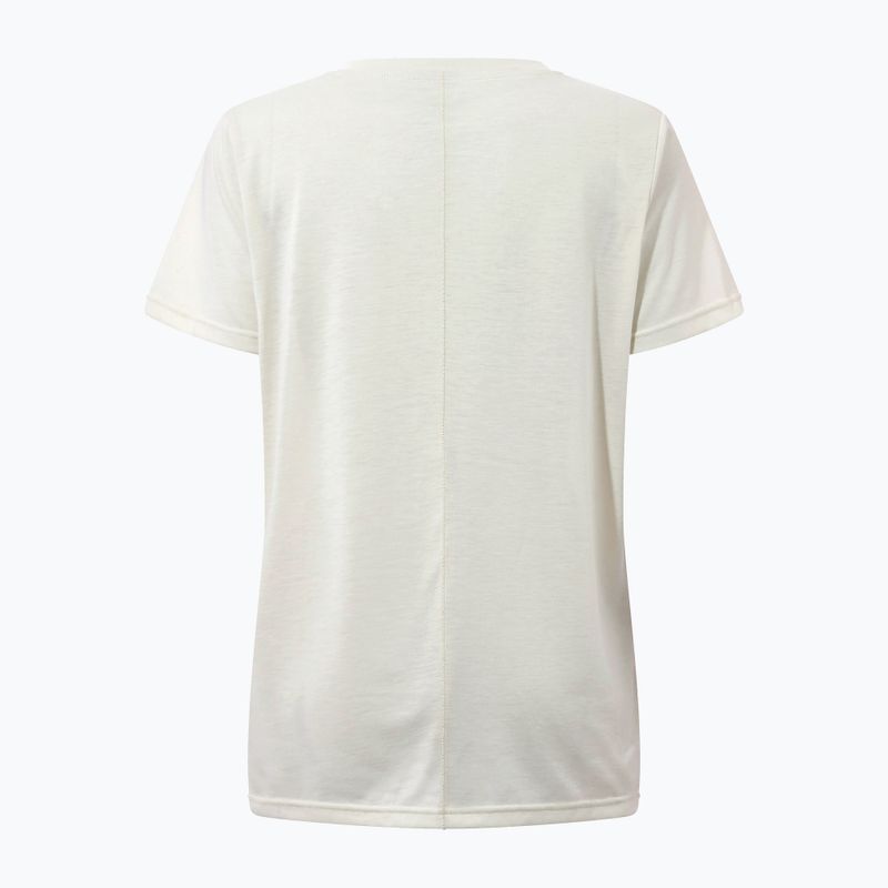 Damen-Trekking-T-Shirt Berghaus Relaxed Tech Super Stretch Knochen weiß