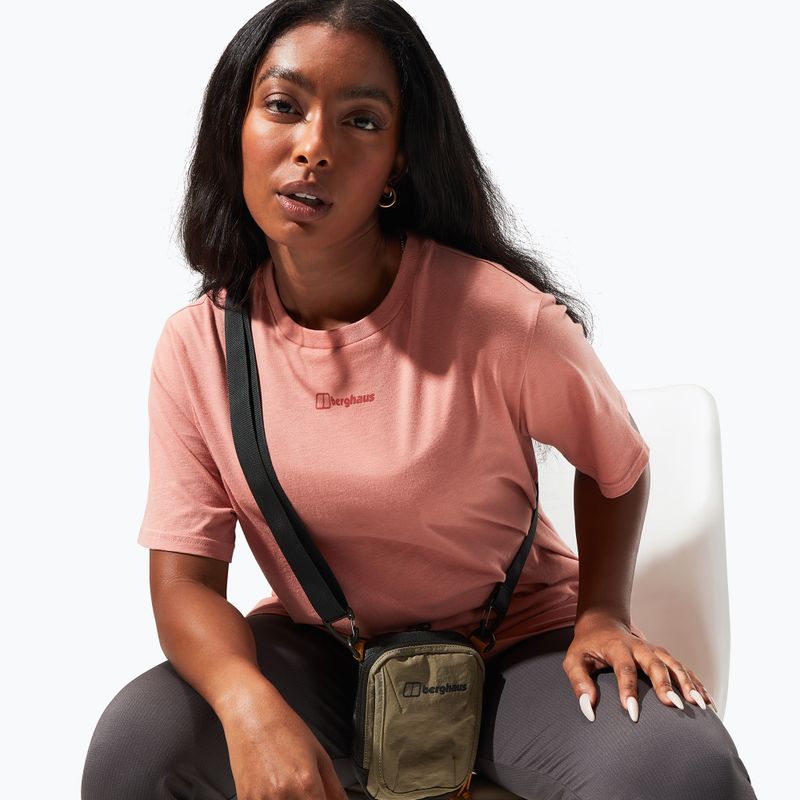Berghaus Boyfriend Logo-T-Shirt für Frauen in der Dämmerung