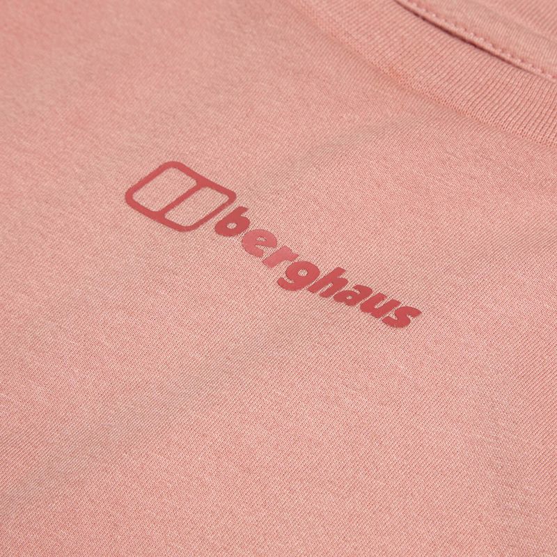 Berghaus Boyfriend Logo-T-Shirt für Frauen in der Dämmerung